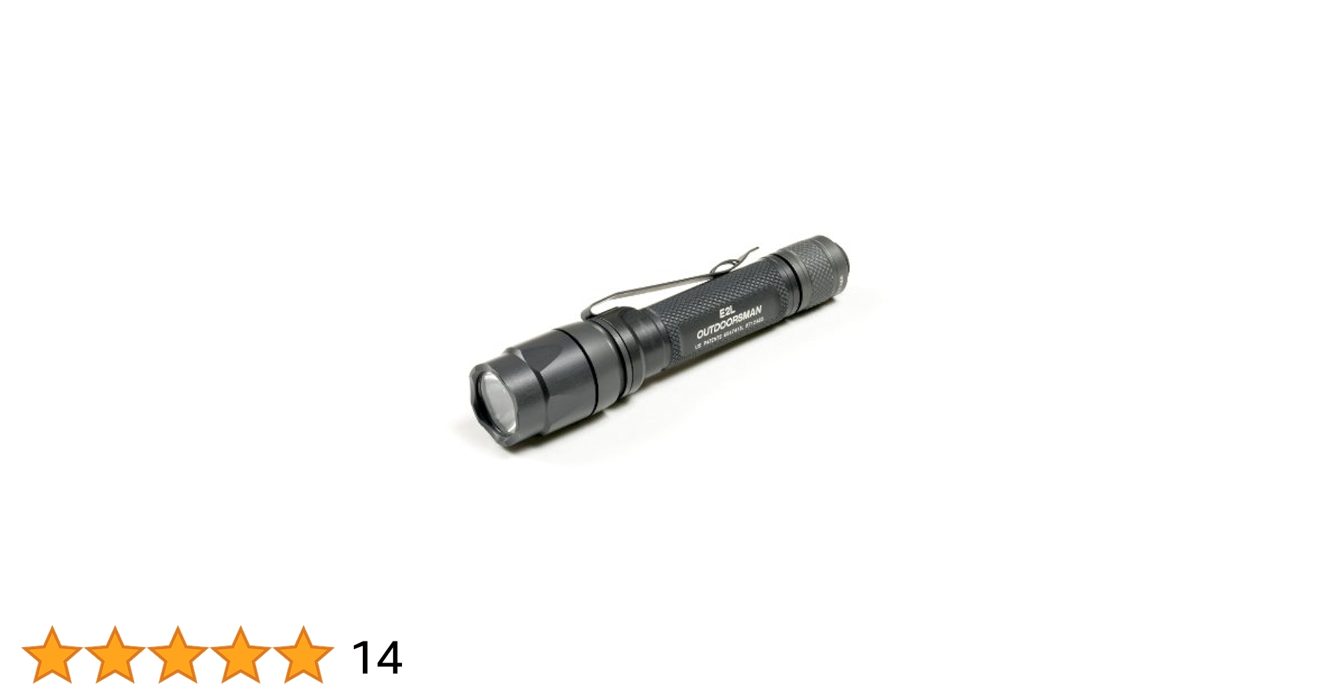Surefire Outdoorsman E2L-HA-WH Torch 13.7 x 2.5 x 2.5 cm